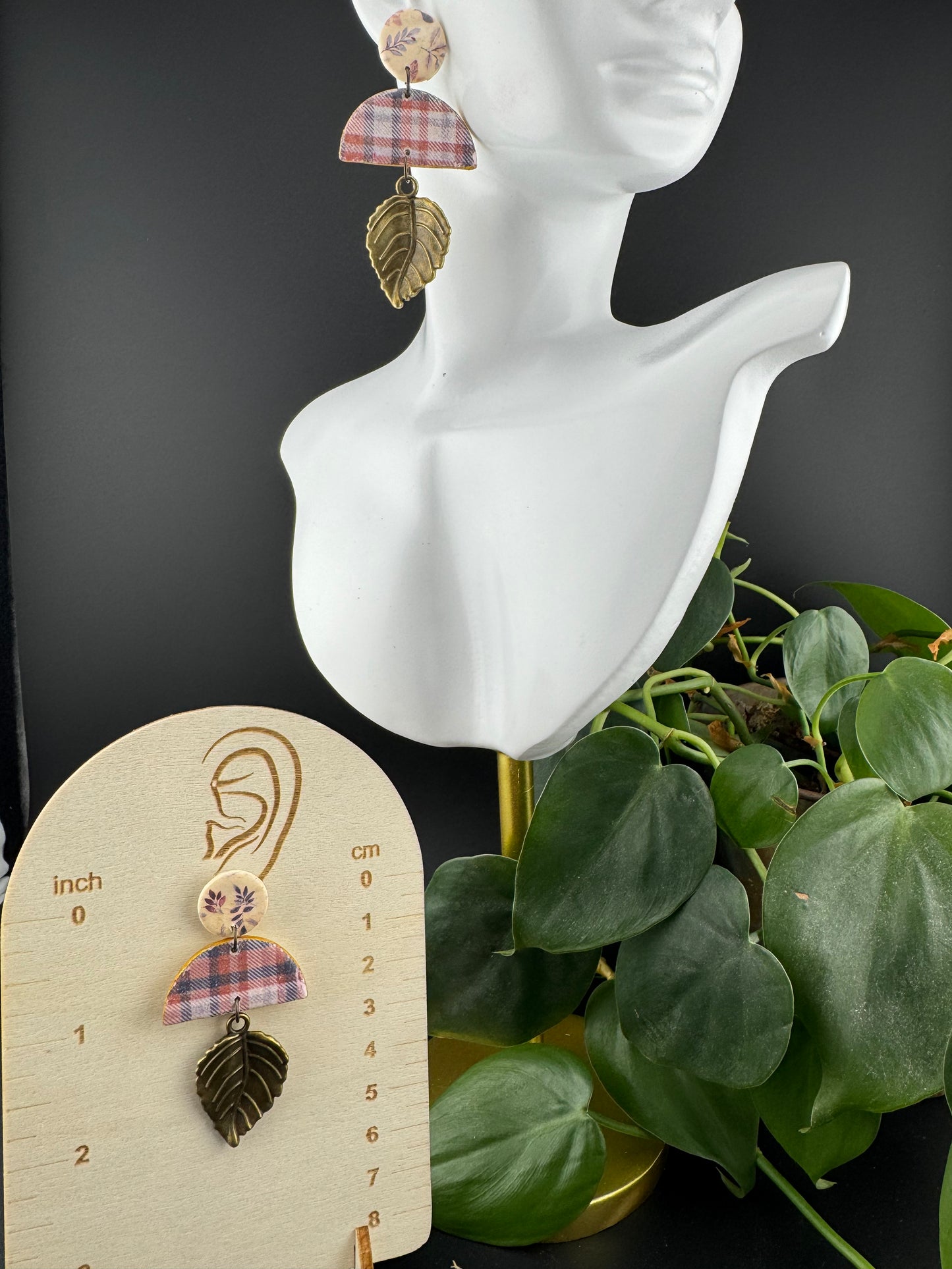 Auntumn Inspired, Boho Drop Earrings