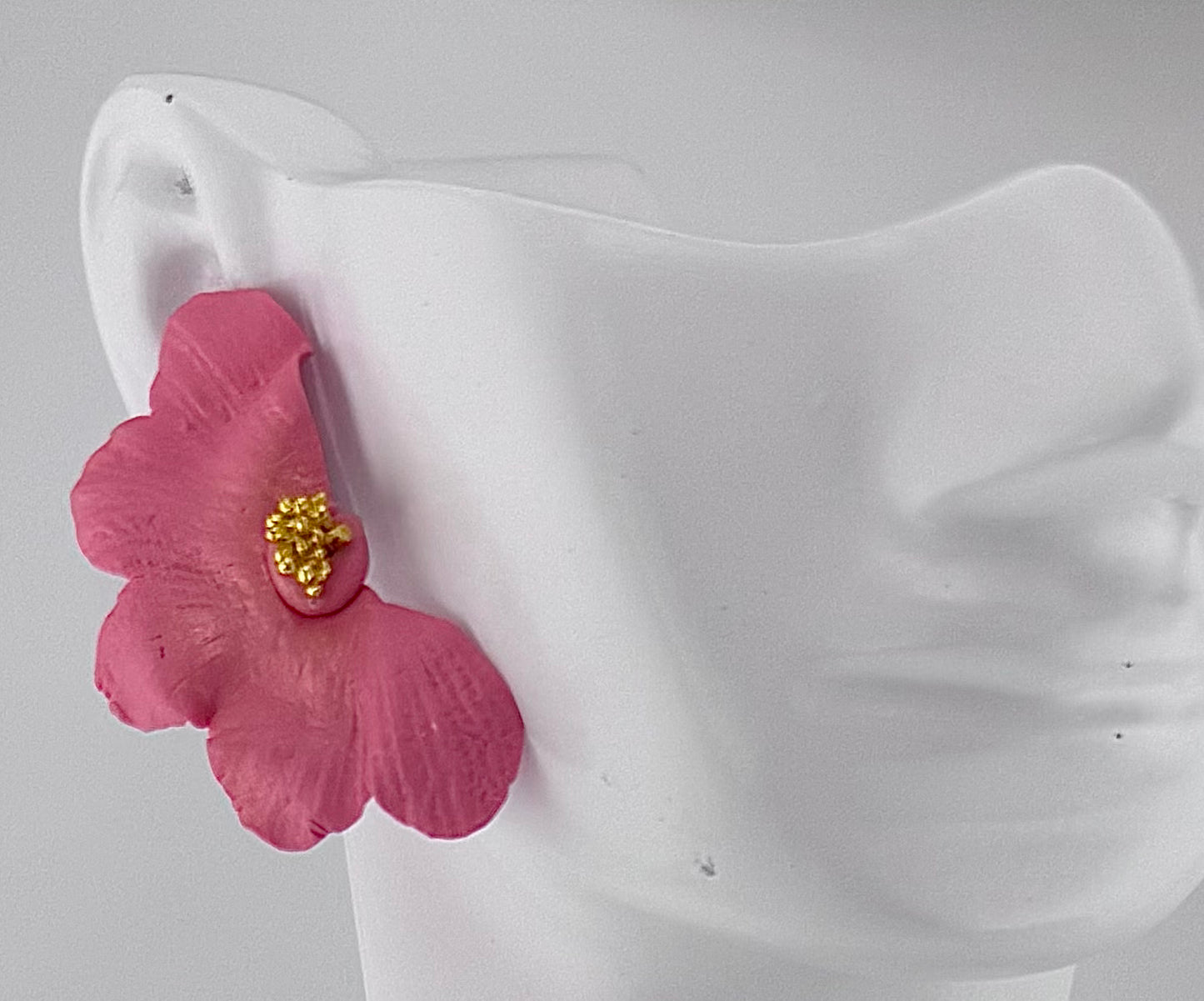 Sculpted Bloom Statement Earrings