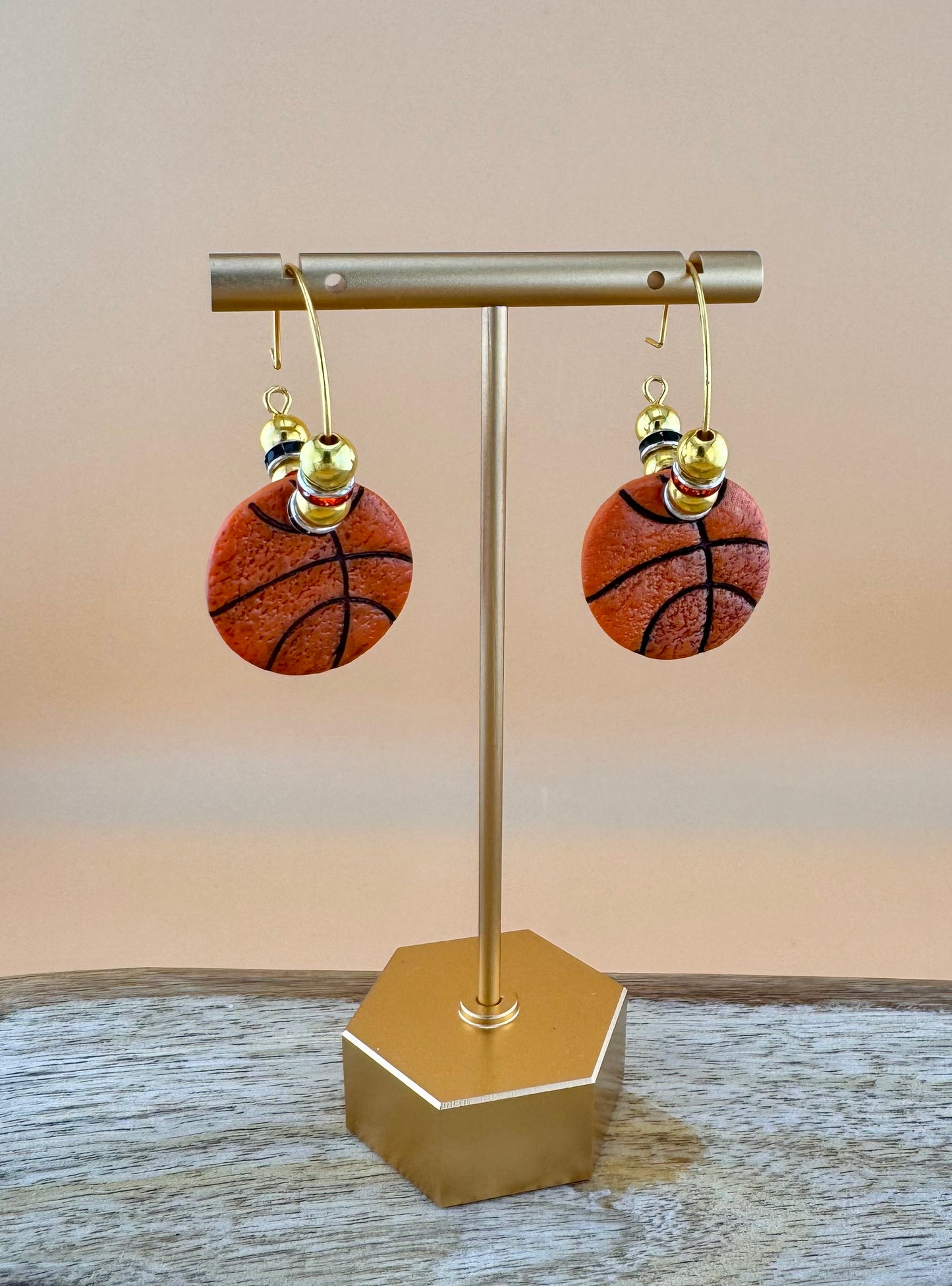 Basketball Hoop Earrings