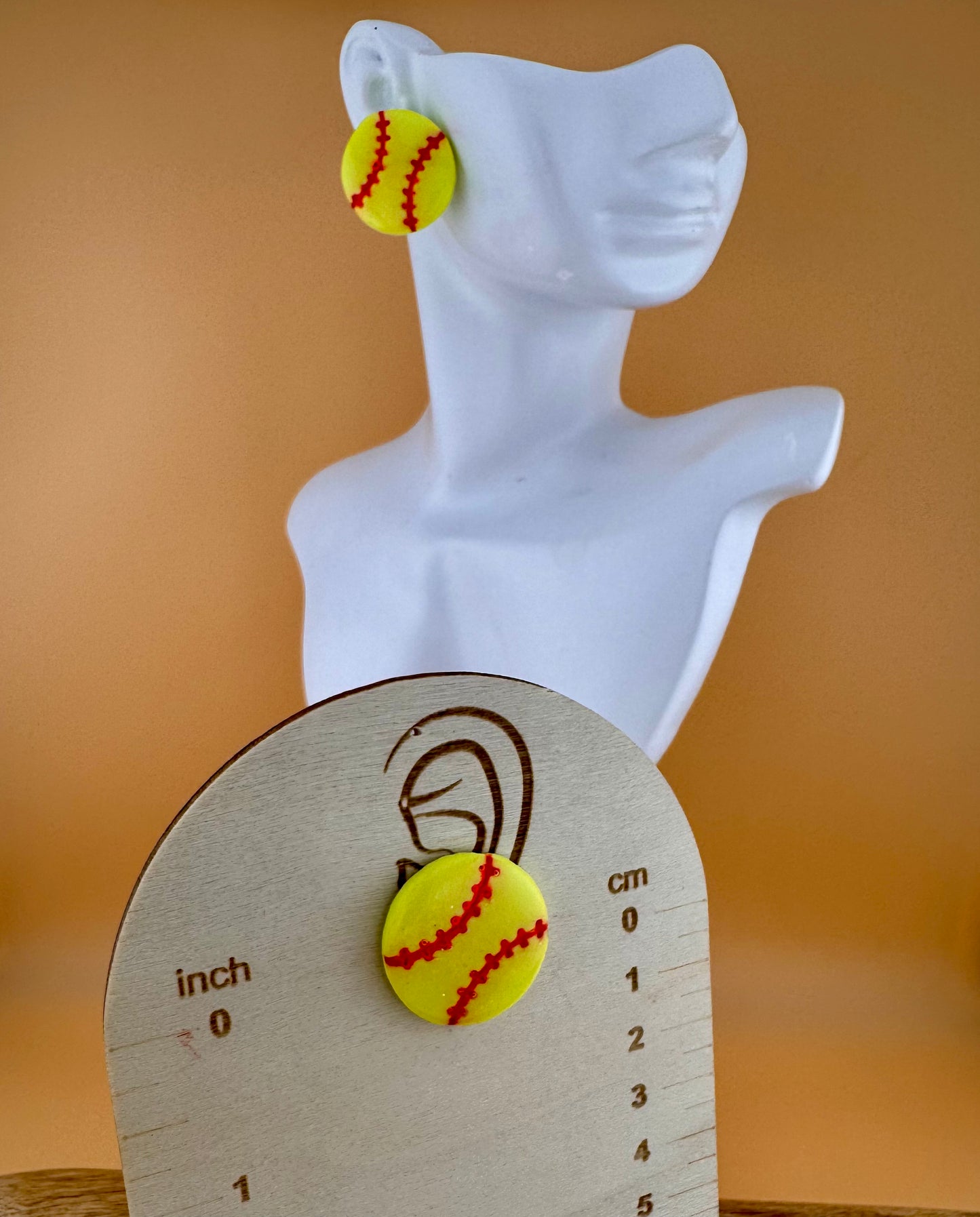 Softball Statement Studs