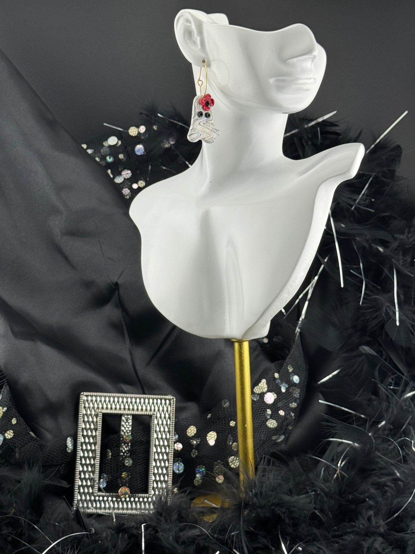 Halloween Ghosts Hoops