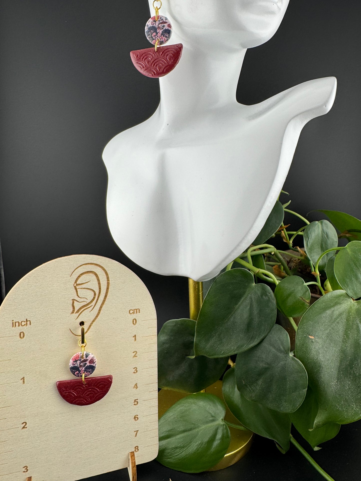 Unique, Boho Style, Autumn Inspired Earrings