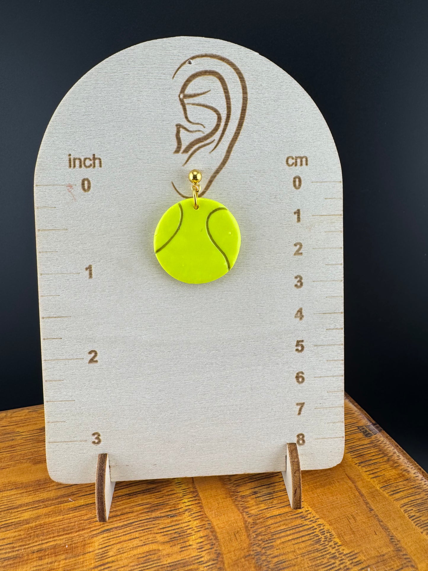 Tennis Balls with Gold Ball Post