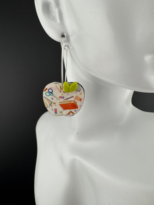 Teaching Tools Motif on Apple Shaped Hoop