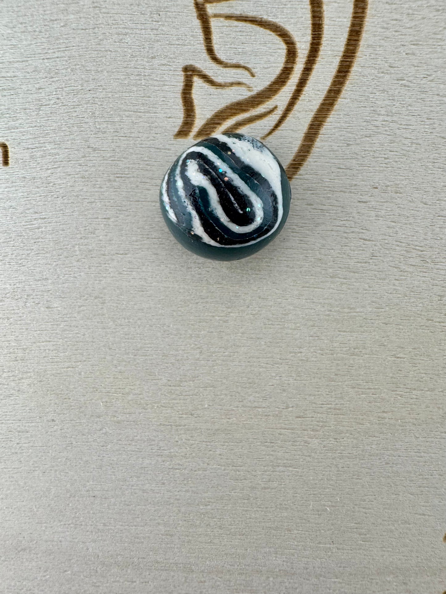 School Spirit Tye-Dye Cabachon Stud(Comes in Several Colors)