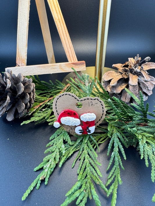 Santa's Hat and Stockings Stud Earrings