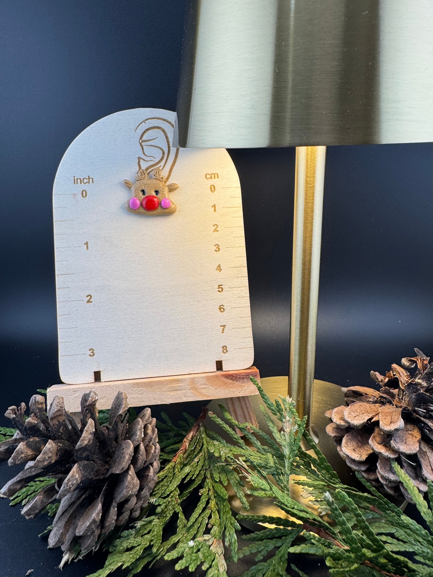 Rudolph the Red-nosed Reindeer Post Earrings