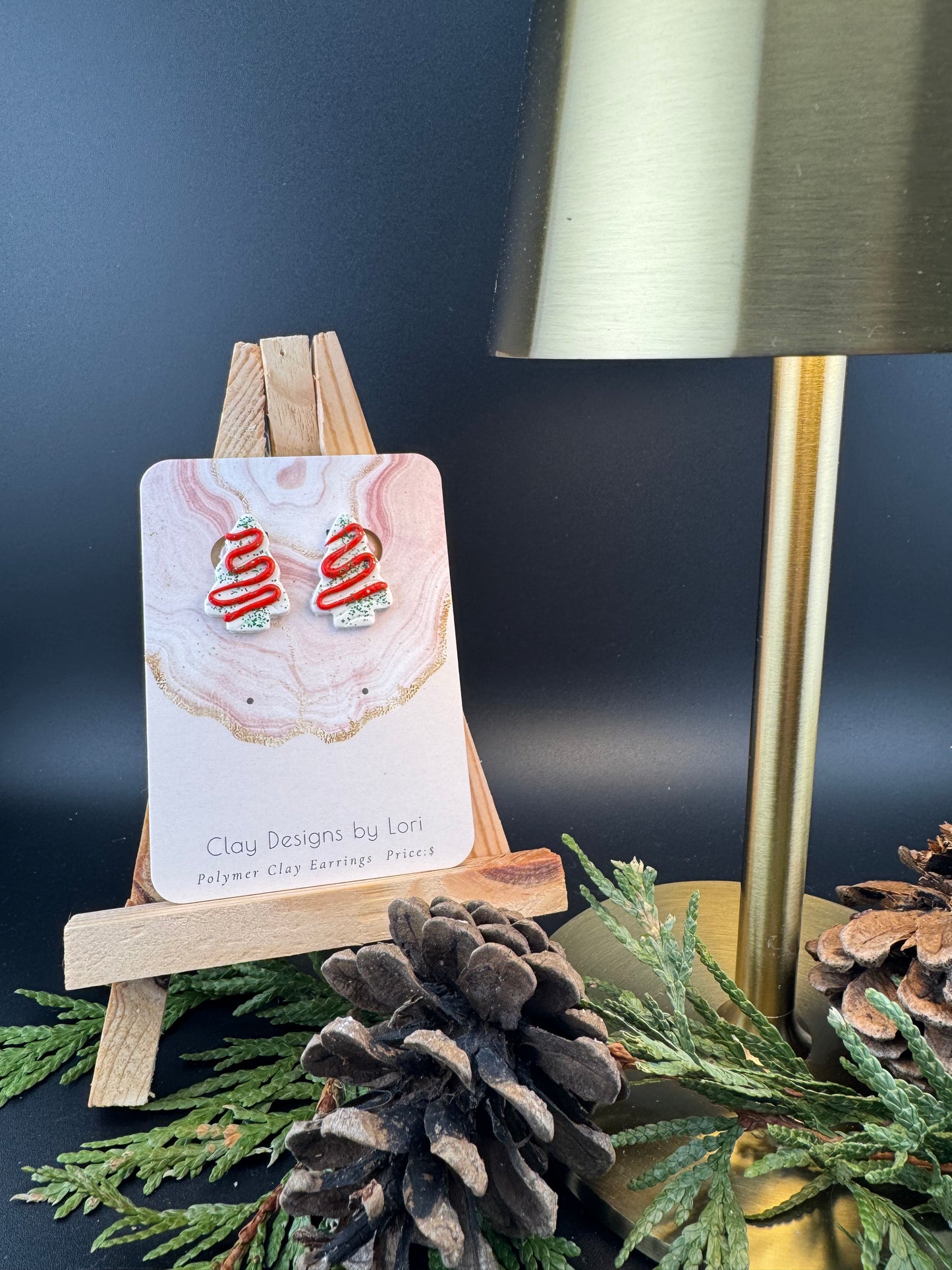 Snack Cake Trees Studs