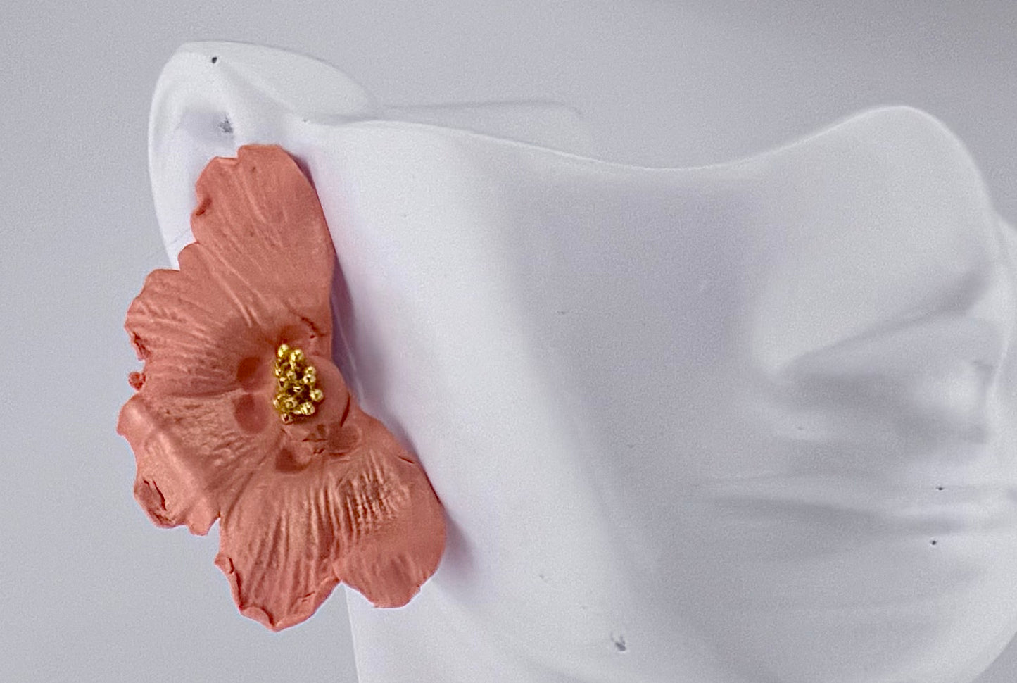 Sculpted Bloom Statement Earrings