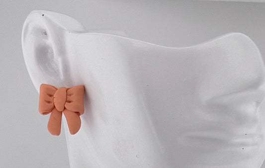 Petite Bow Stud Earrings