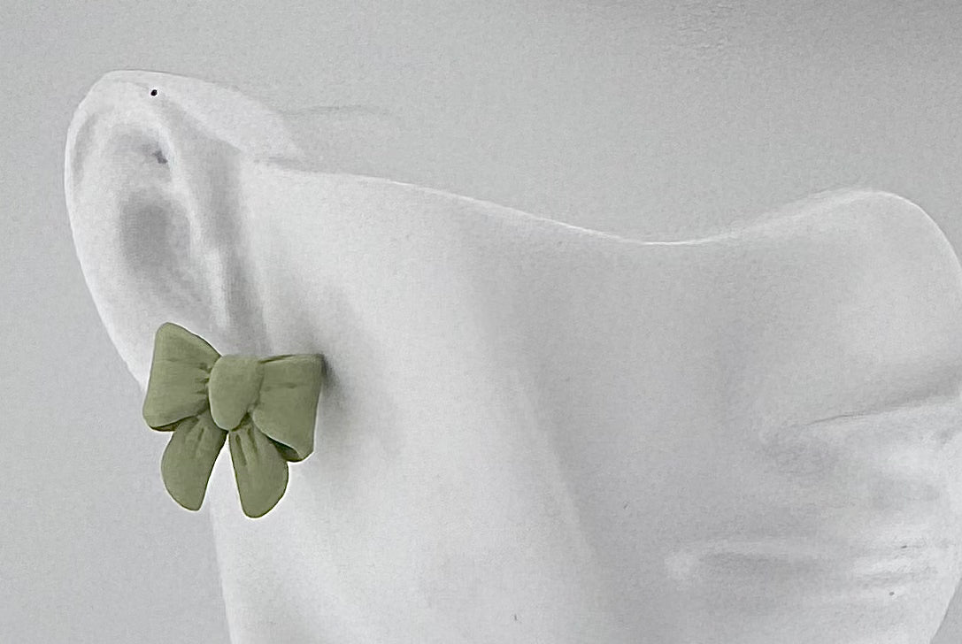 Petite Bow Stud Earrings