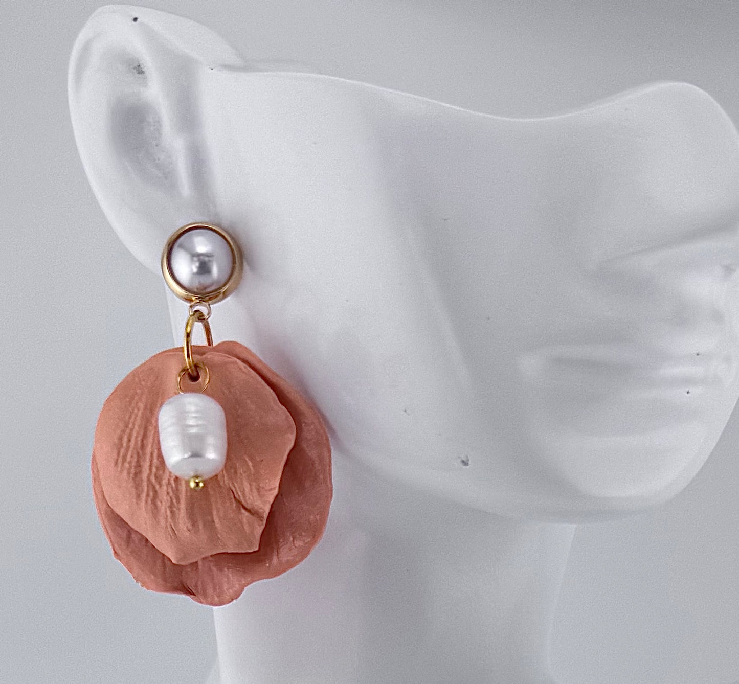 Pearl Petal Bloom Earrings