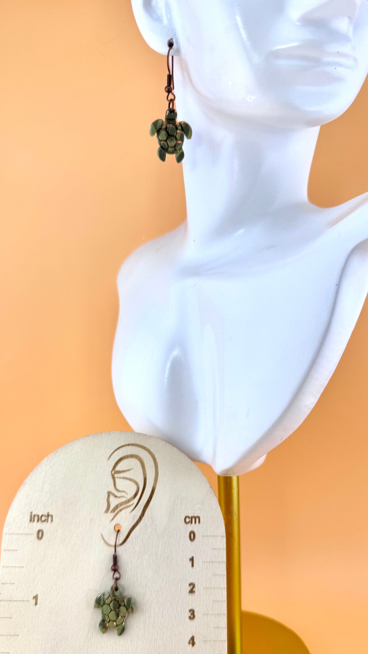 Sea Turtle Journey Earrings