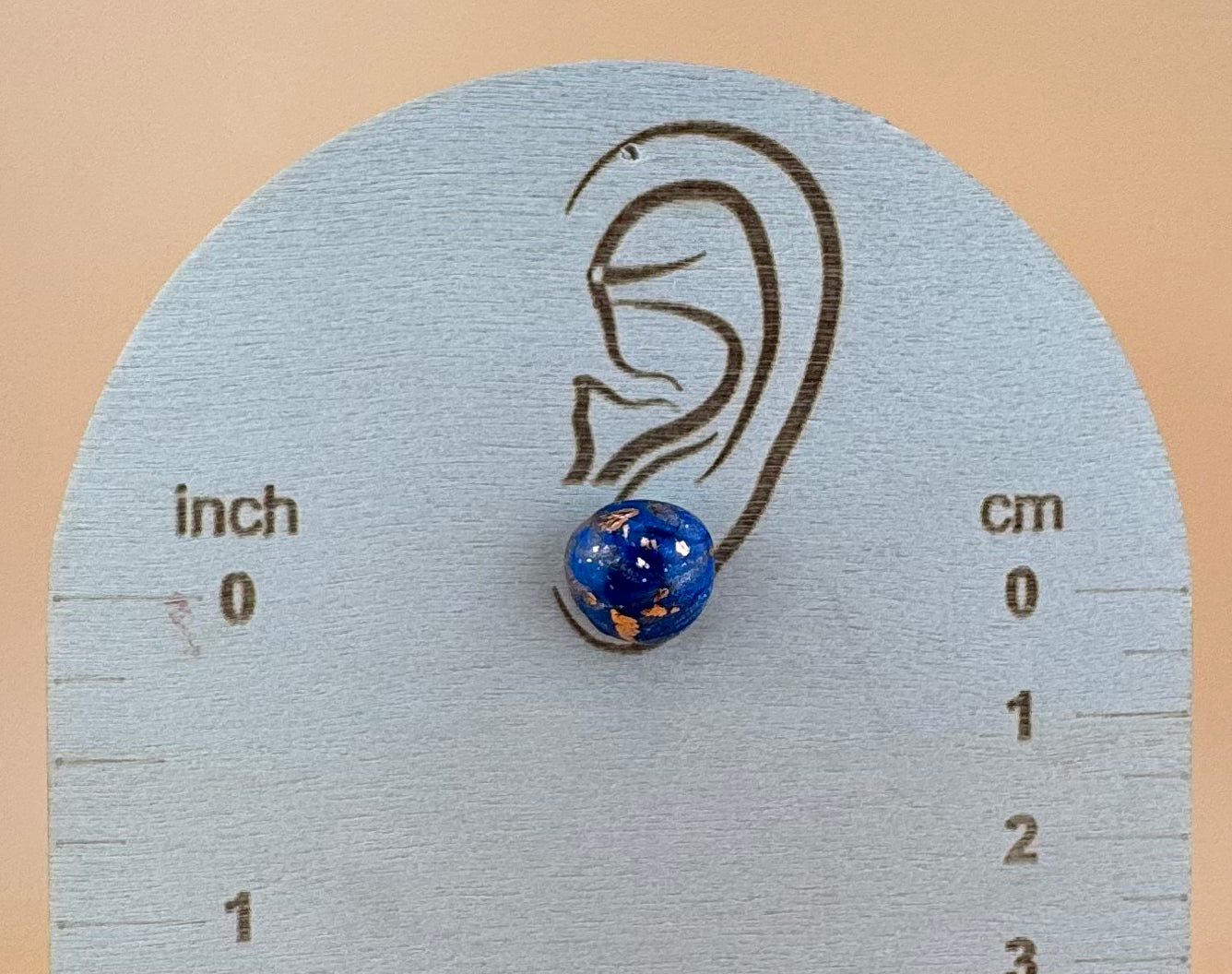 Midnight Tide Stud Earrings