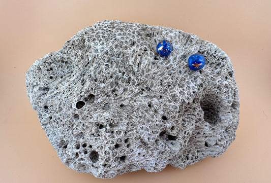 Midnight Tide Stud Earrings