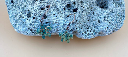 Sea Turtle Journey Earrings