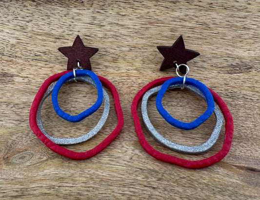 Freedom Rings Earrings
