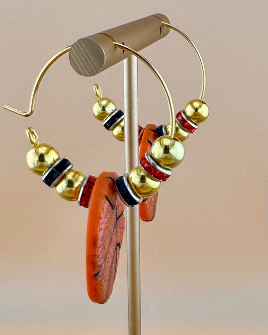 Basketball Hoop Earrings